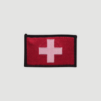 Swiss badge - rectangular - embroidered