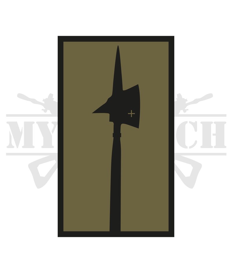 Design d’origine du badge avant broderie