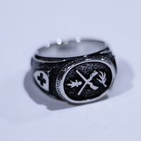 Infantry - Silver signet ring