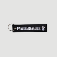 Tank Grenadier - Keychain (nero / bianco)