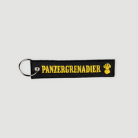 Tank grenadier - keychain (black / yellow)