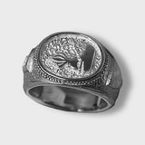 Grenadier de chars équipage - Chevalière en argent