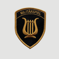 Badge Brodé - Fanfare militaire