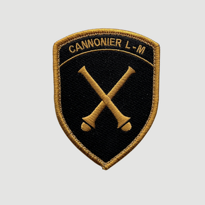 Badge Brodé - Canonnier lance-mines