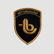 Badge Brodé - Soldat de sauvetage