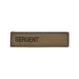 Name Taz - Sergeant