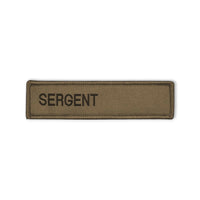 Name Taz - Sergeant