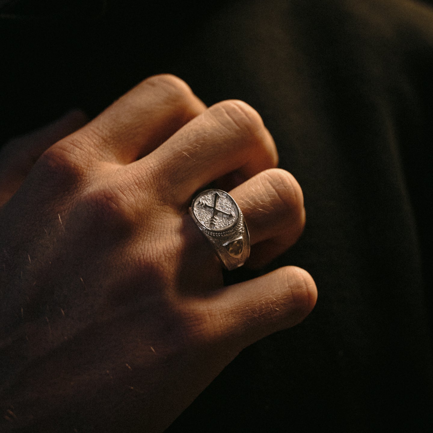 Special forces - Silver signet ring