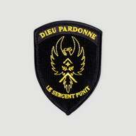 Badge - Dieu pardonne le sergent punit