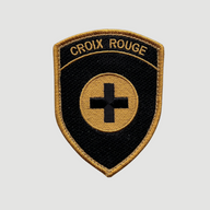 Badge Brodé - Service de la Croix-Rouge