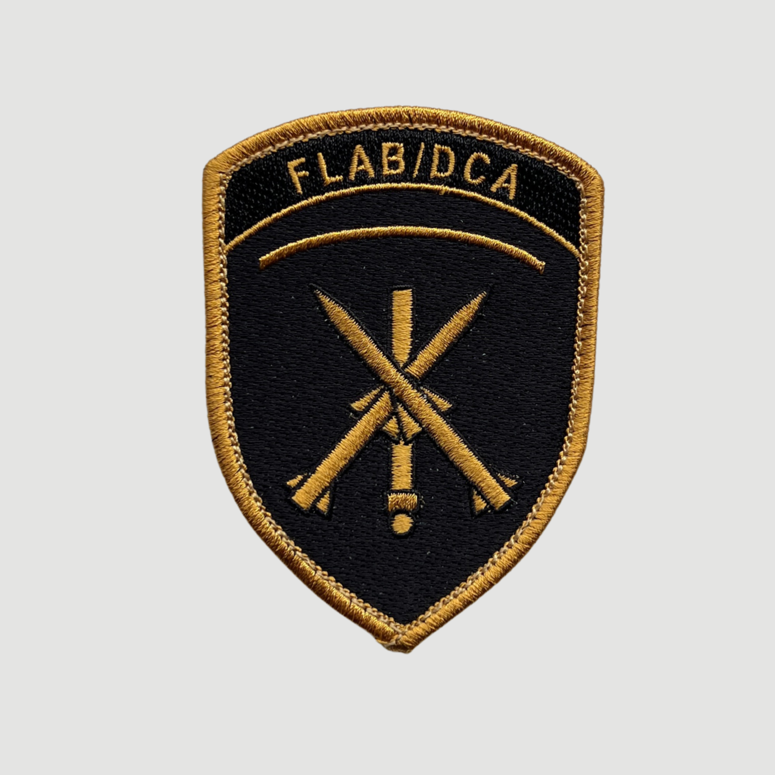 Badge Brodé - Armes/Troupes