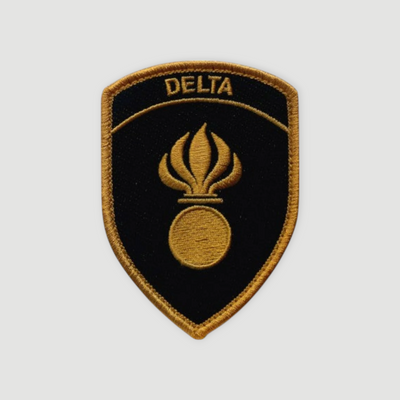 Badge Delta - Ecole de chars 21 - Thun - Compagnie de grenadier de chars
