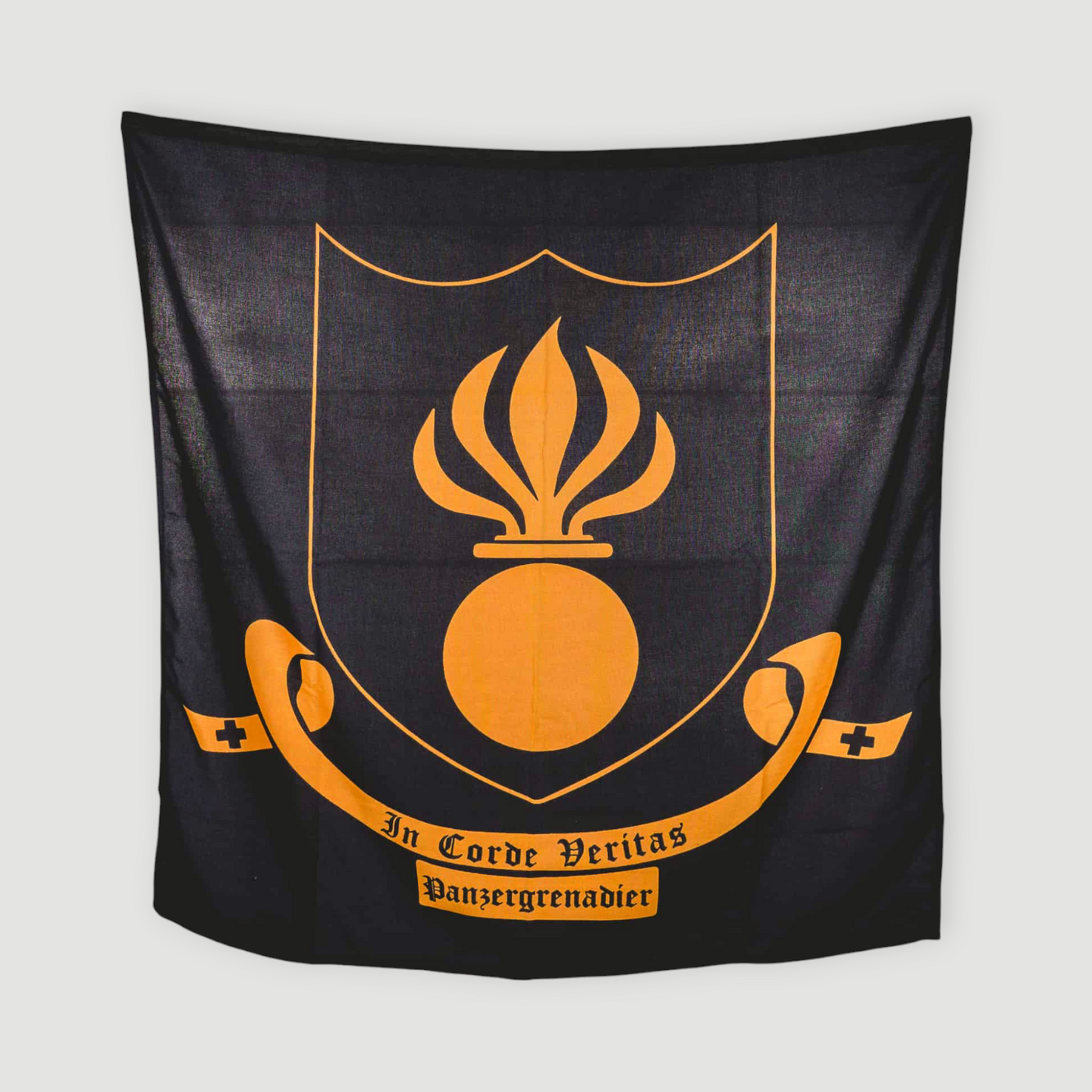 Tank grenadier - flag - black, orange