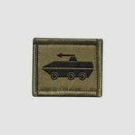 Function badge - Tan hunter soldier
