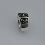 Explorateur - Chevalière d'Officier en argent