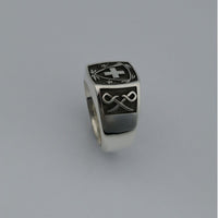 Explorateur - Chevalière d'Officier en argent