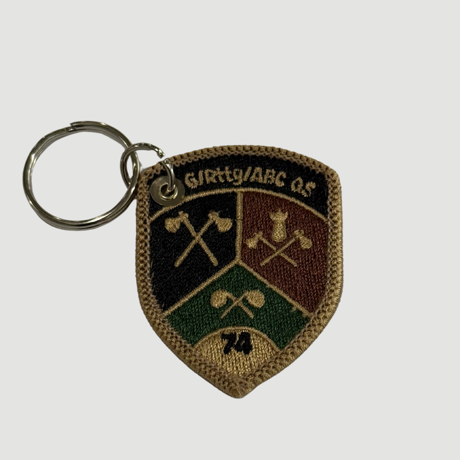 EO G/Sauv/NBC 74 - Porte-clé brodé