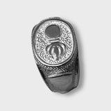 Grenadier de chars - Chevalière en argent