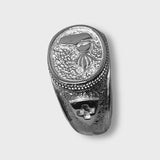 Grenadier de chars équipage - Chevalière en argent