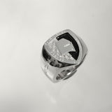 Chevalière en argent personnalisé