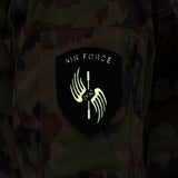 Air Force - badge - fluorescent