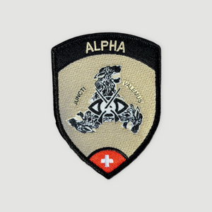 Badge Alpha - Chars School 21 - Thun - Compagnia di sicurezza