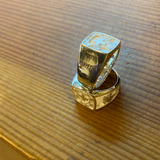 Chevalière en argent personnalisé