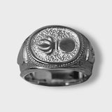Grenadier de chars - Chevalière en argent