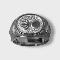 Grenadier de chars - Chevalière en argent