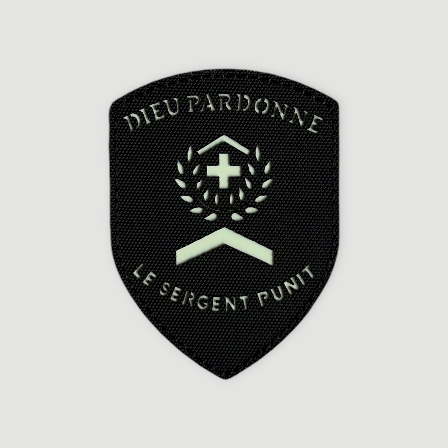 Badge - fluorescent - sergeant punished