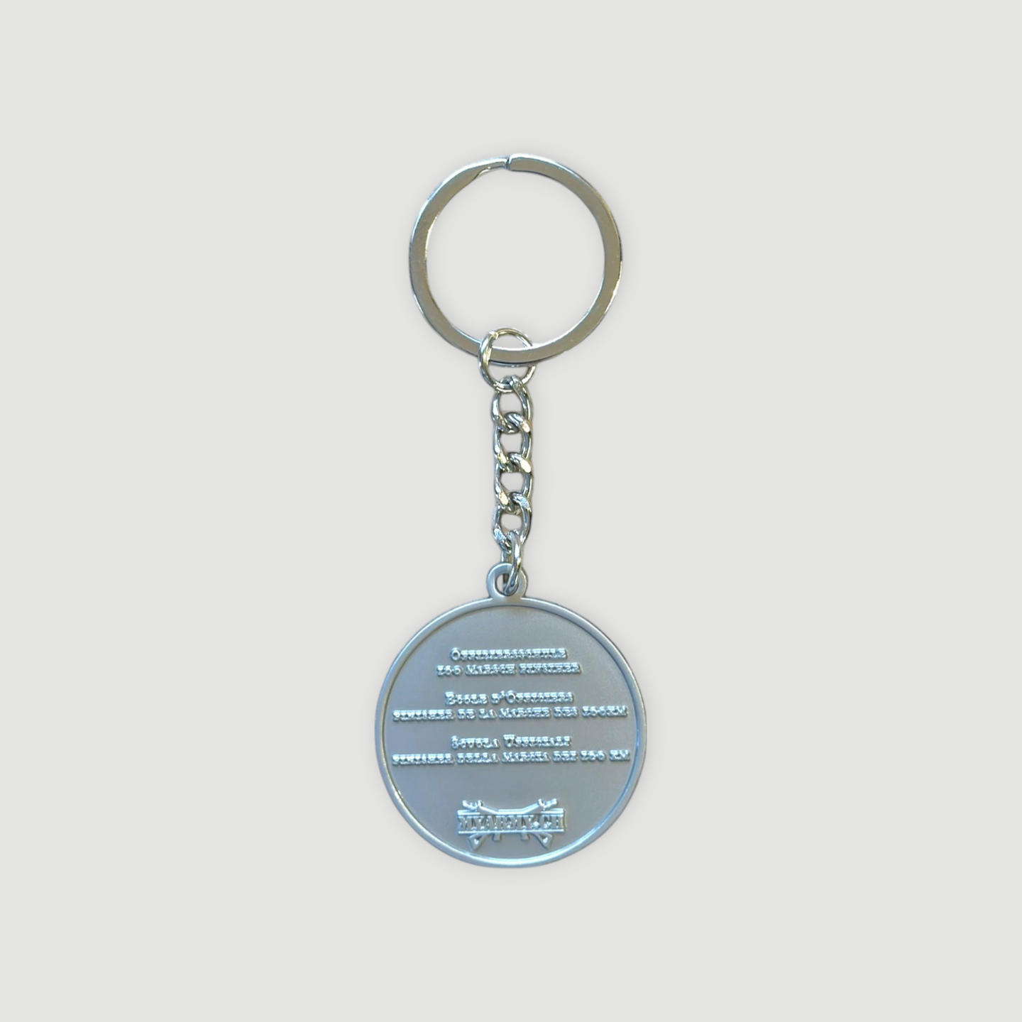 Metal keychain - Finisher 100km