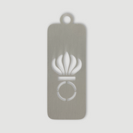 Grabstein de fonction - Argent - Artillerie