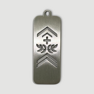 Grabstein de grade - Argent - Adjudant sous-officier (Adj sof)