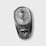 Artiglieria - anello di sigillo d'argento