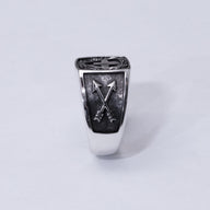 Forze speciali - anello di SIGNAGGIO UFFICIO SILVER