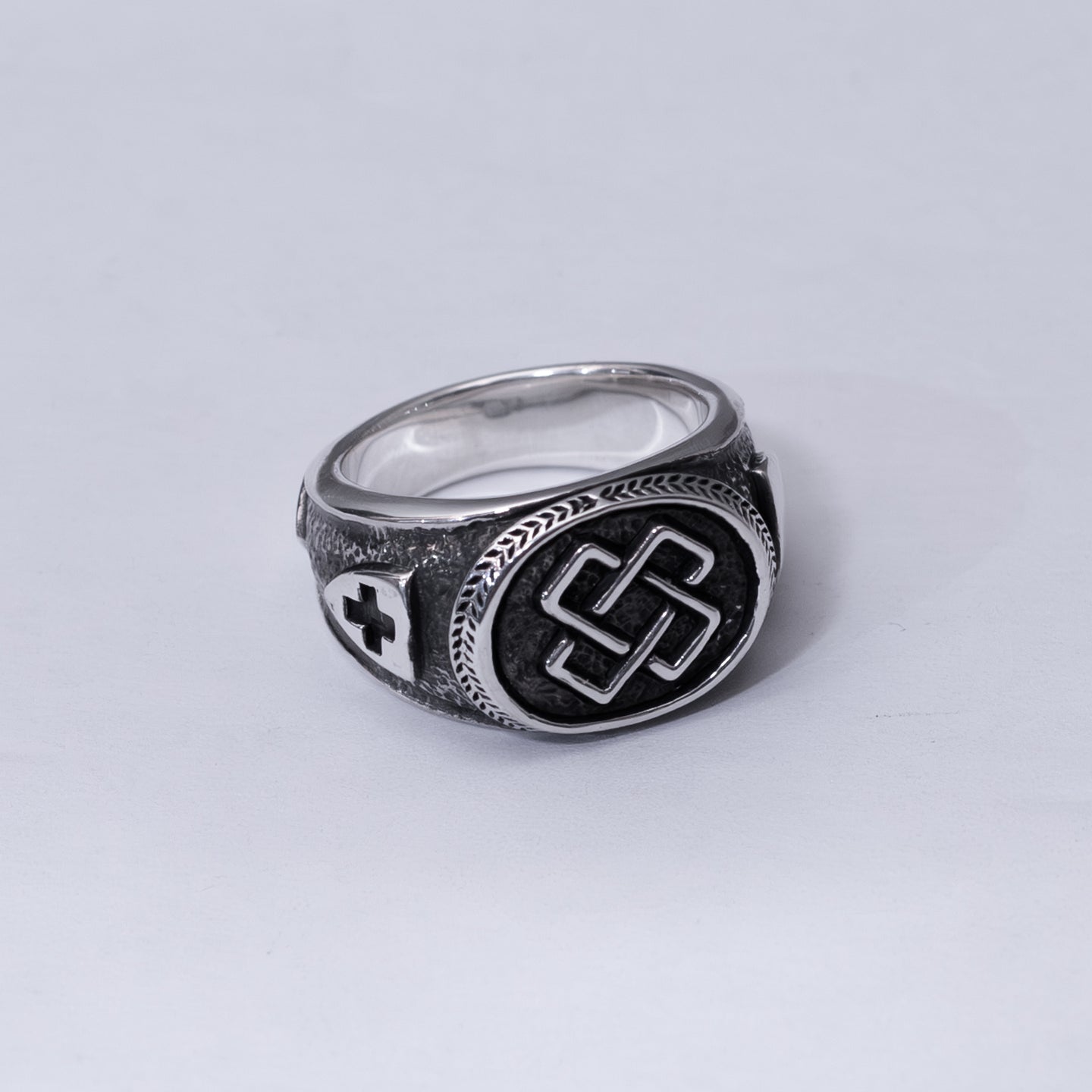 Logistics - Silver signet ring