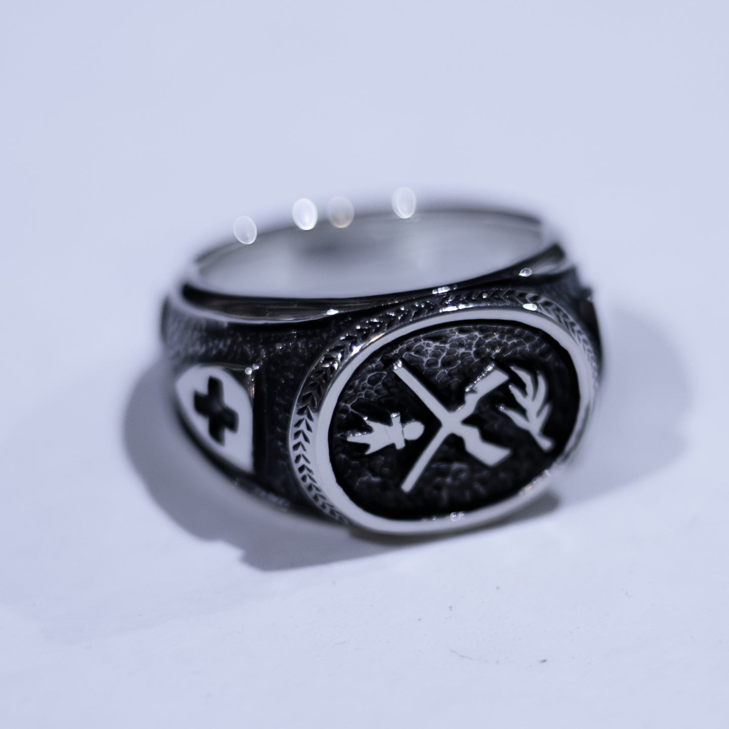 Infantry - Silver signet ring