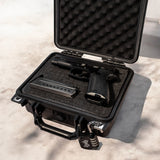 Caisse de transport arme de poing