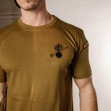 T-shirt de fonction en coton - Vert (Fonction au choix)