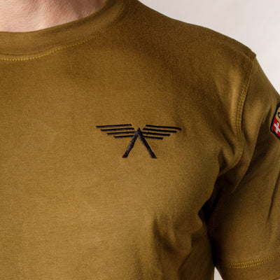 T-shirt de fonction en coton - Vert - Soldat d’aviation