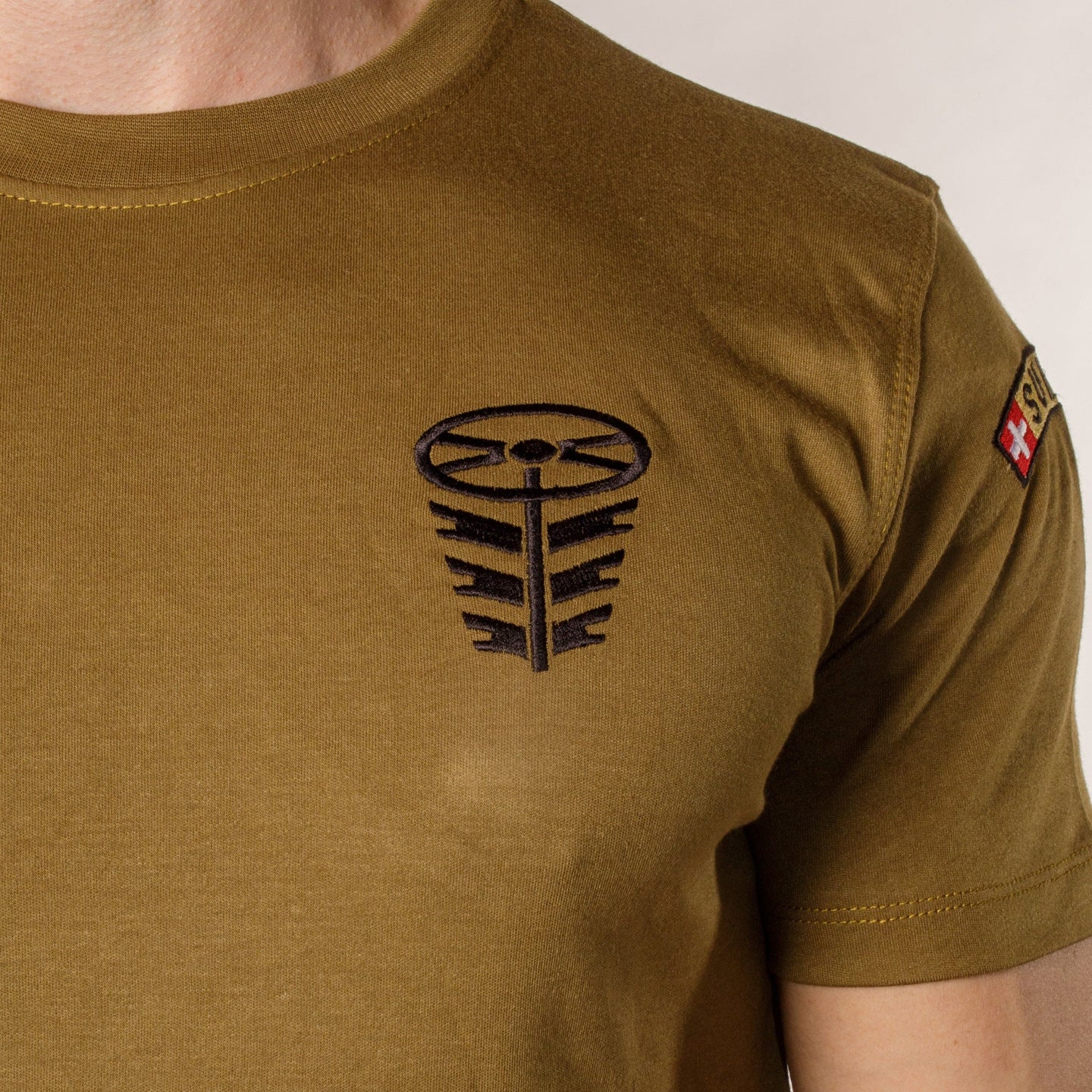 T-shirt de fonction en coton - Vert (Fonction au choix) - Automobiliste