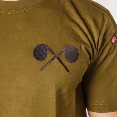 T-shirt de fonction en coton - Vert - Troupes de défense NBC