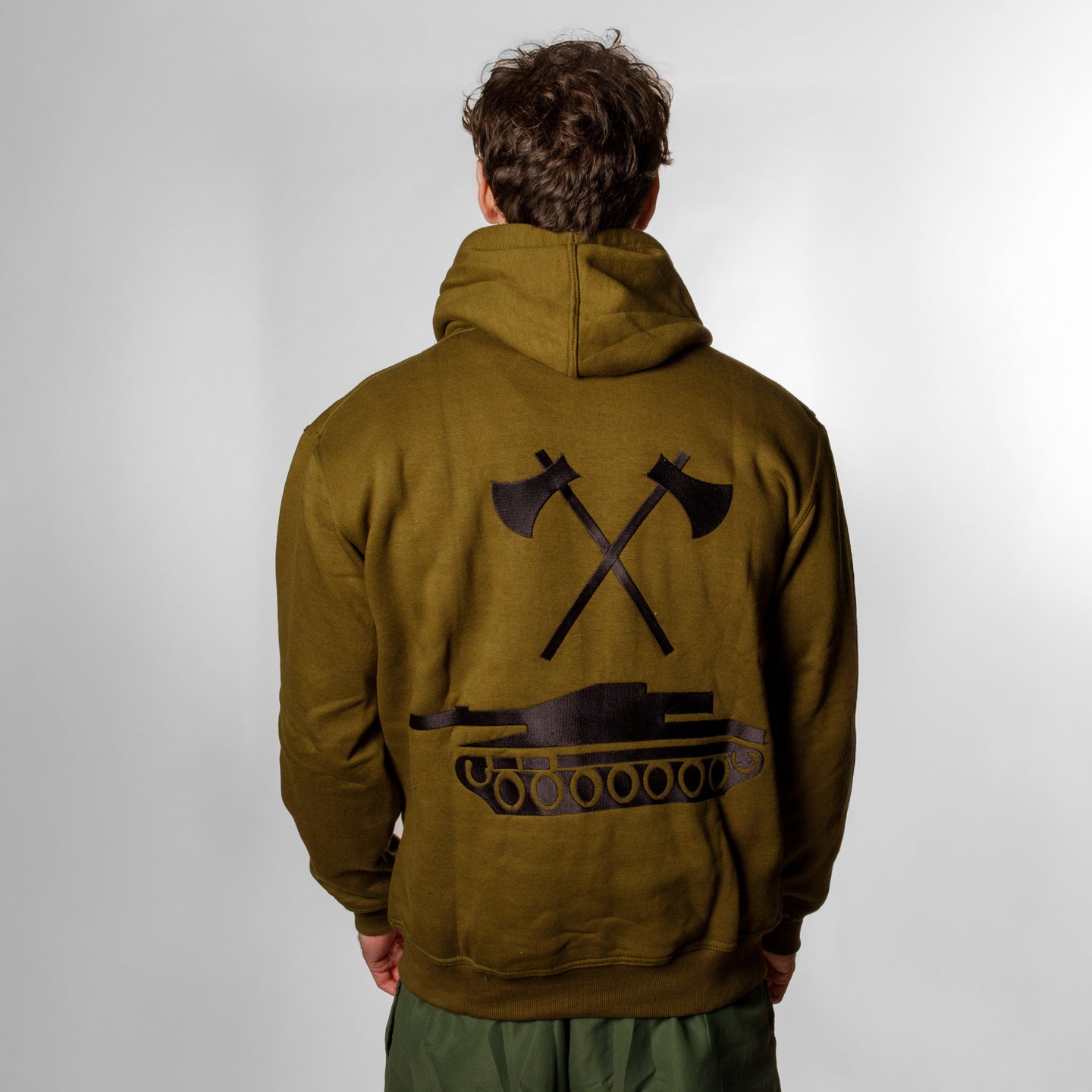Panzersappeur - Hoodie - Grün 