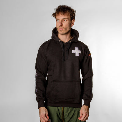 Hoodie Suisse - Noir