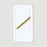 Gradabzeichen - Koch - Weiß/Gold