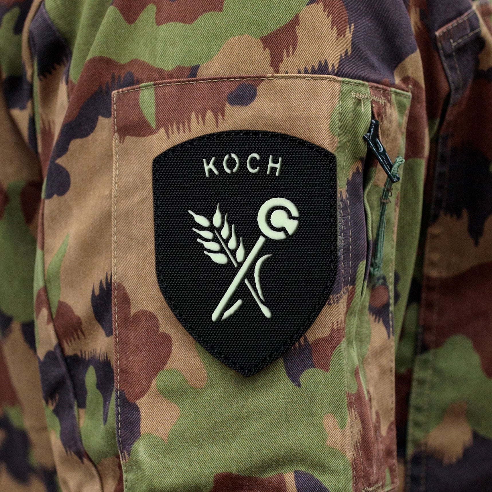 Troop cook - badge - fluorescent