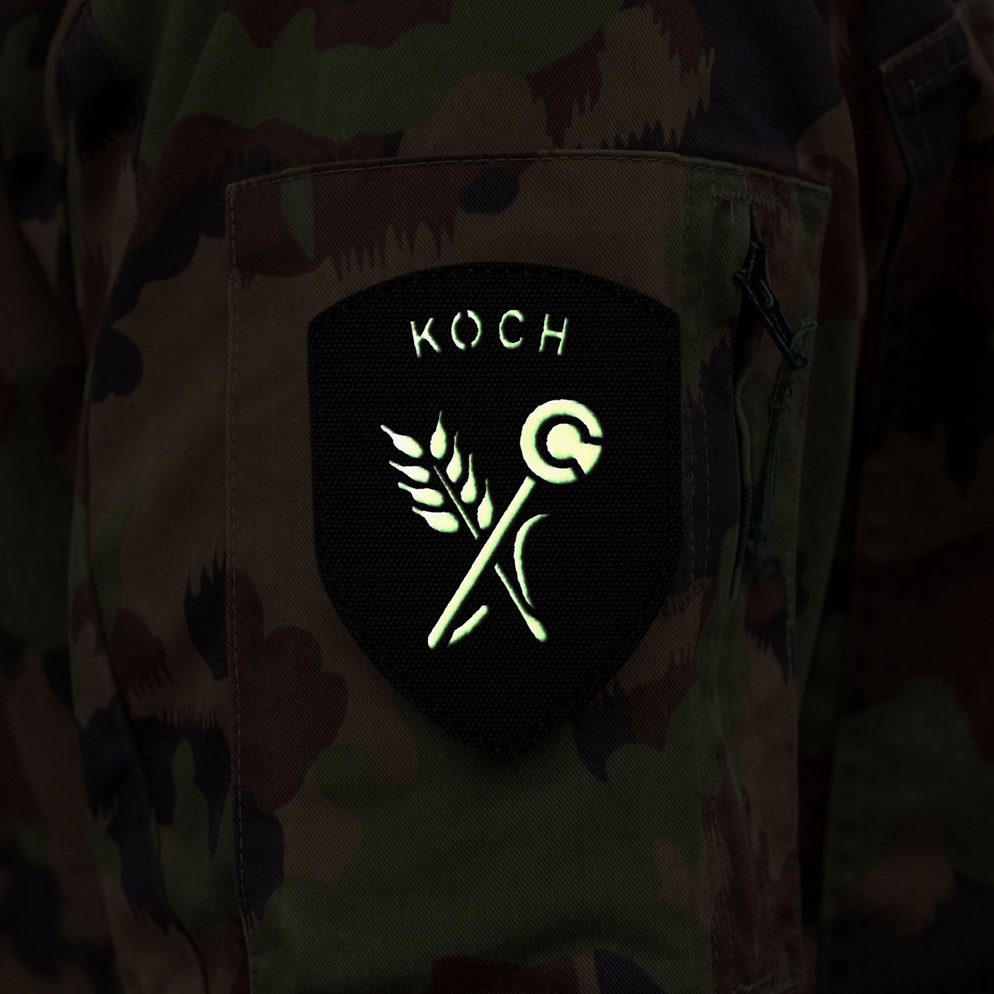 Troop cook - badge - fluorescent