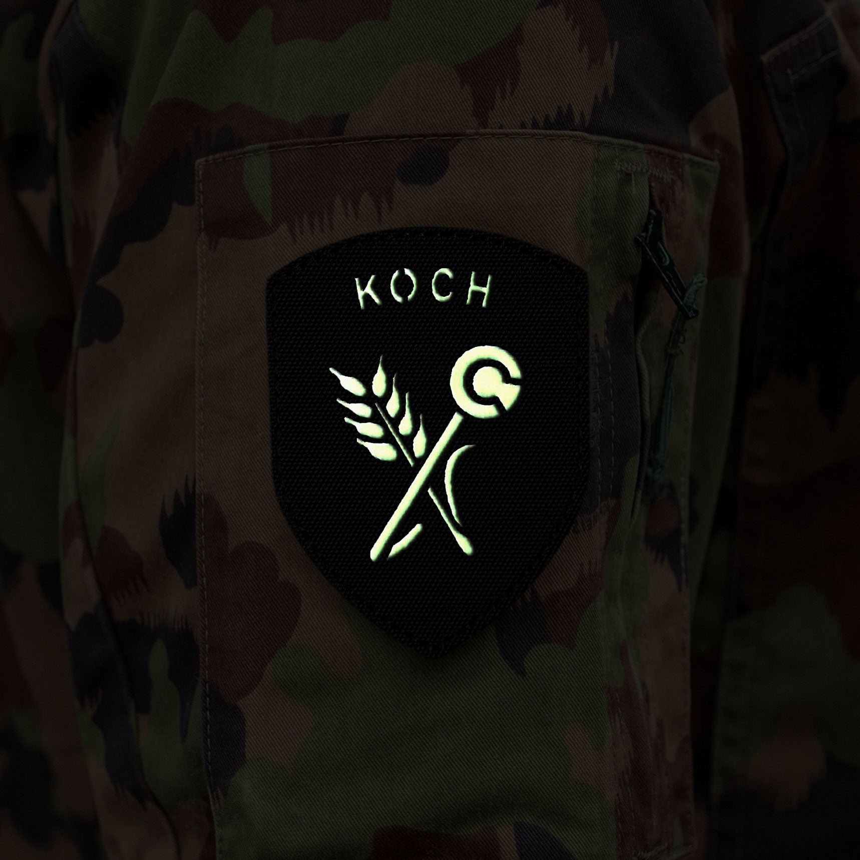 Troop cook - badge - fluorescent