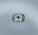 Forze speciali - anello di SIGNAGGIO UFFICIO SILVER