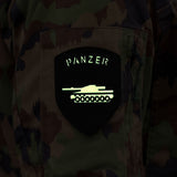 Tank soldier - badge - fluorescent